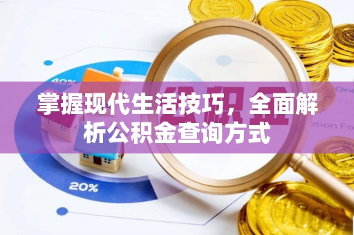 鄄城掌握现代生活技巧，全面解析公积金查询方式