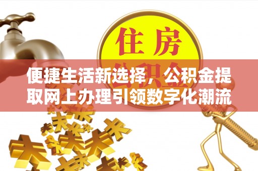鄄城便捷生活新选择，公积金提取网上办理引领数字化潮流