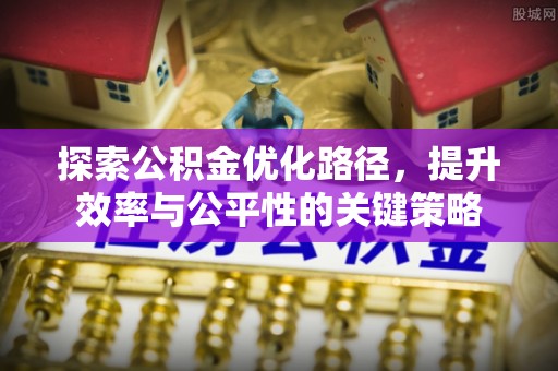 鄄城探索公积金优化路径，提升效率与公平性的关键策略