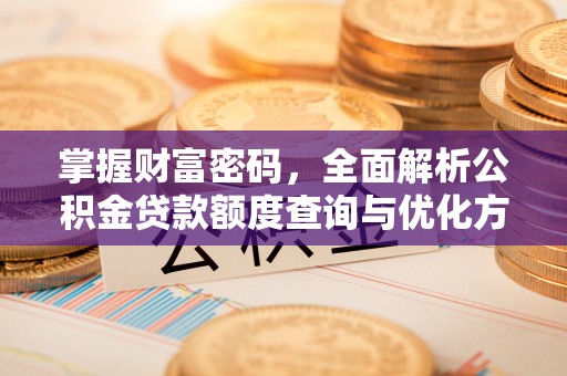 鄄城掌握财富密码，全面解析公积金贷款额度查询与优化方案