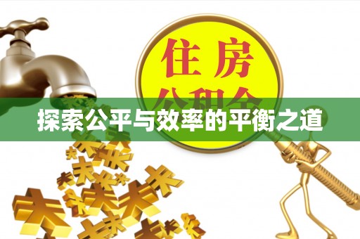 鄄城探索公平与效率的平衡之道