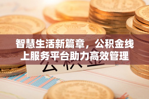 鄄城智慧生活新篇章，公积金线上服务平台助力高效管理