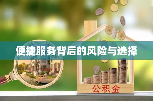 鄄城便捷服务背后的风险与选择