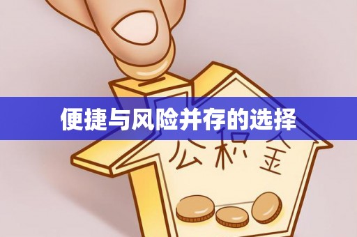 鄄城便捷与风险并存的选择